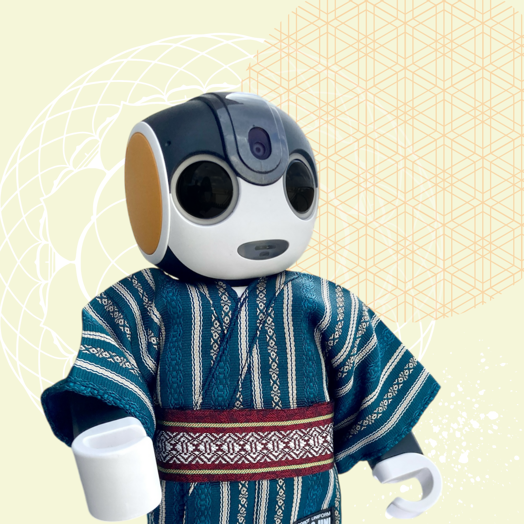 博多織ロボホン和装(シルク)