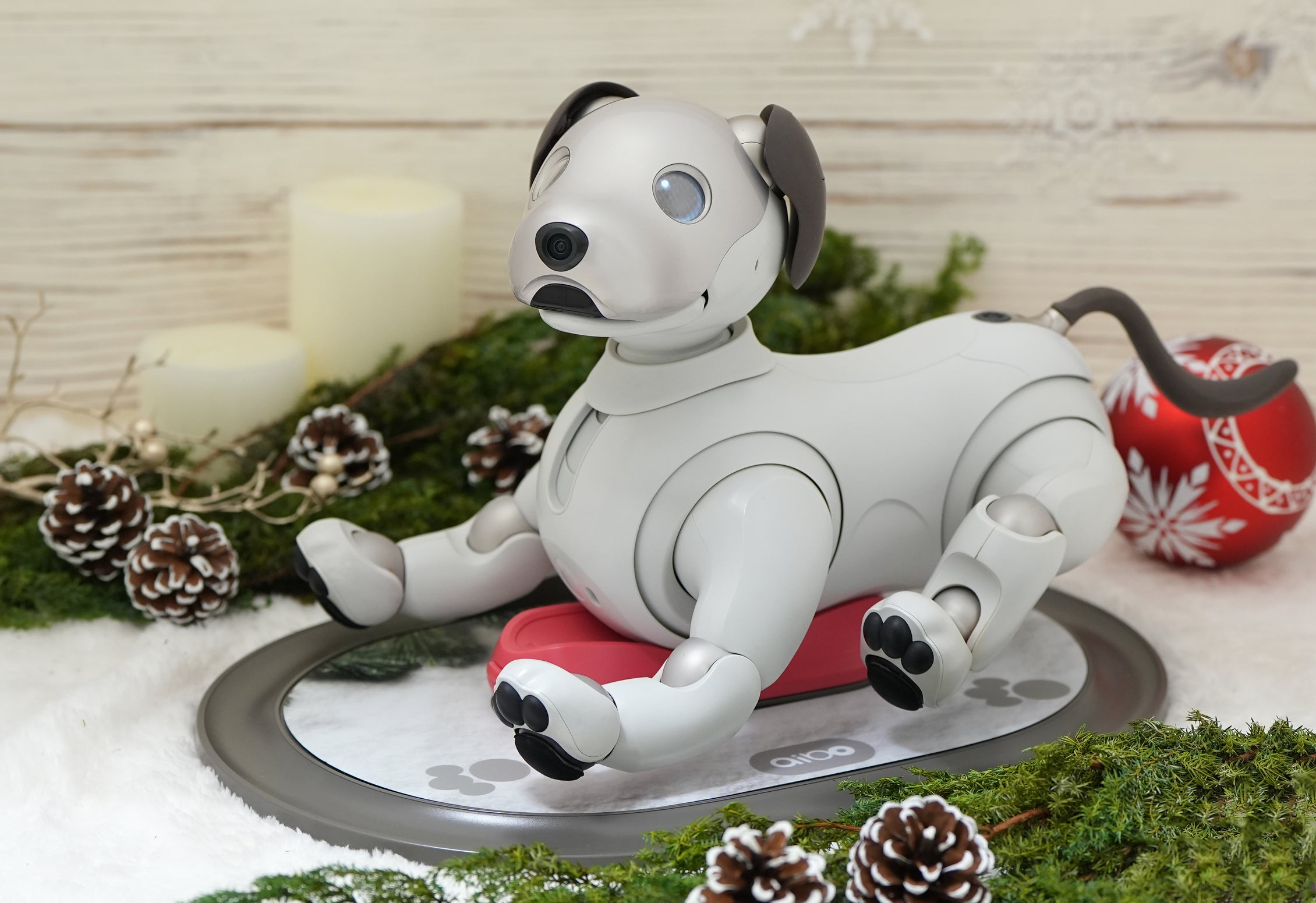 aiboチャージステーション・デコカバー〈snow柄〉